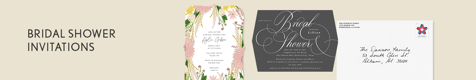 Bridal Shower Invitations