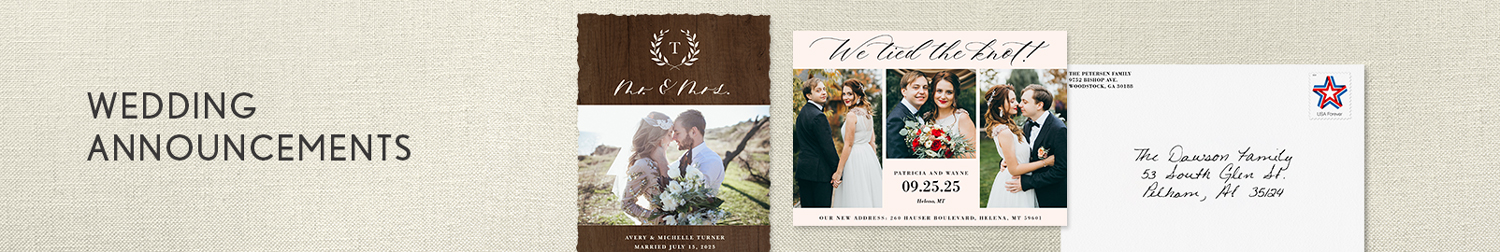 Wedding Announcements