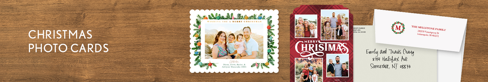 Custom Photo Christmas Cards
