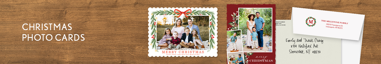 Custom Photo Christmas Cards