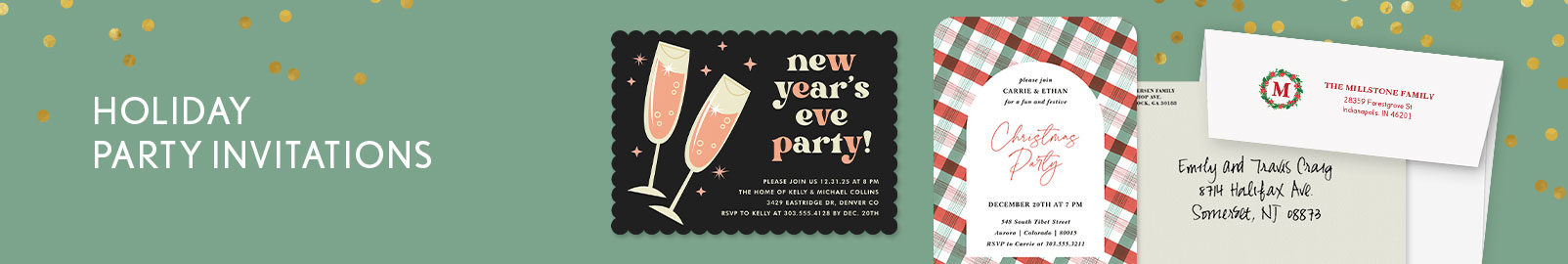 Holiday Party Invitations