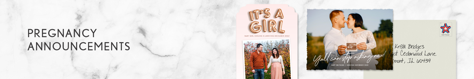 Pregnancy Announcements