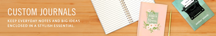 Custom Journals & Notebooks